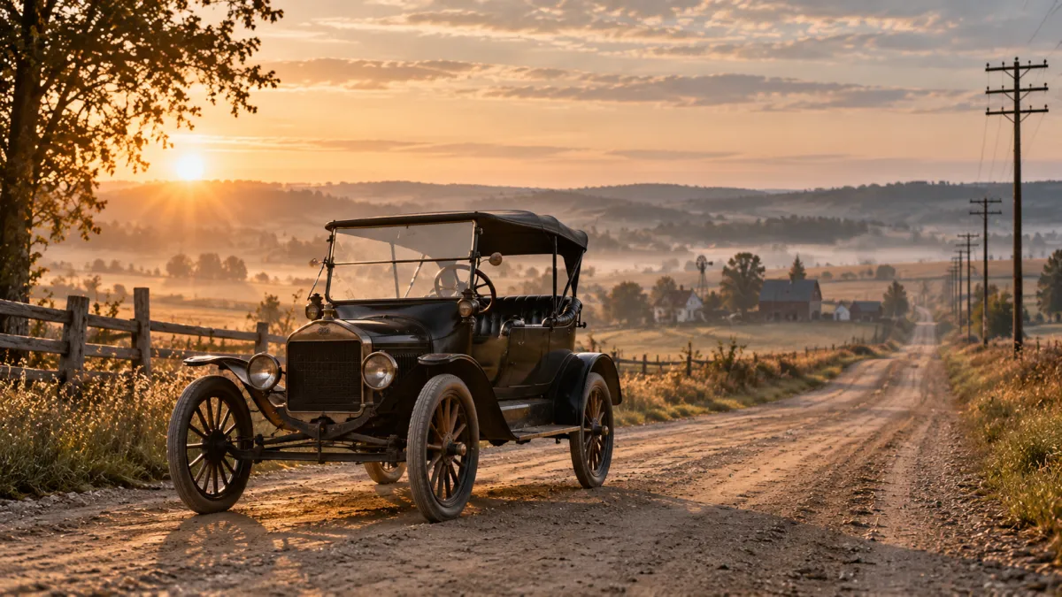 KI generiertes Bild Ford Model T